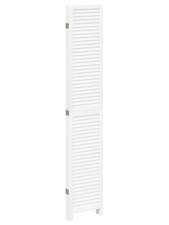 vidaXL Dekorativer Raumteiler Hölzernes mit 5 Paneelen 175x220cm