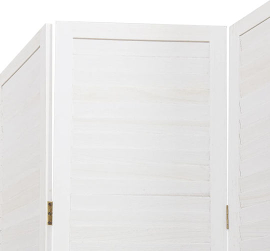 vidaXL Dekorativer Raumteiler Hölzernes mit 5 Paneelen 175x220cm
