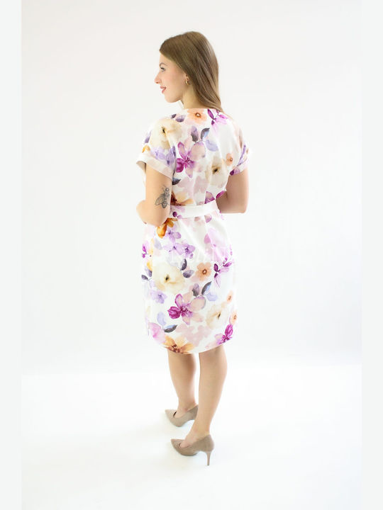 Brak Midi Kleid Blumen