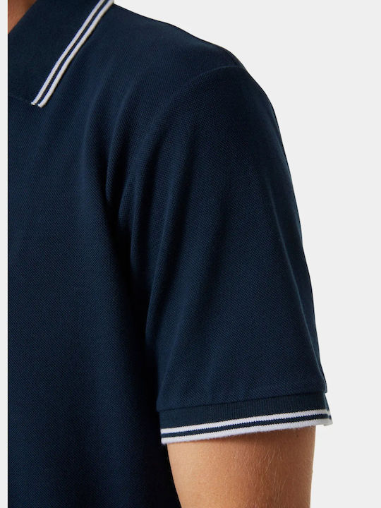 Polo Short Sleeve Blouse Navy Blue