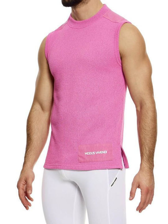 Modus Vivendi Men's Tank Top Pink