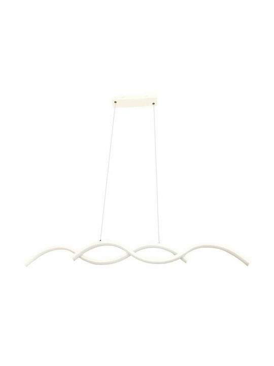 Pendant Light White 120x92cm