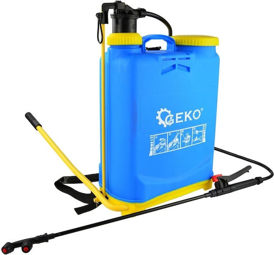 Geko Backpack Sprayer with Capacity 16lt in Blue color