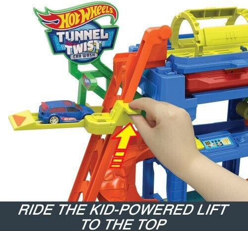 Hot Wheels Color Shifters Tunnel Twist Car Wash Πίστα 1:64 για 3+ Ετών