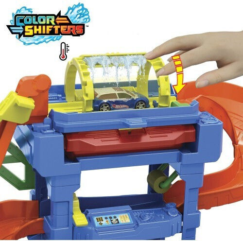 Hot Wheels Color Shifters Tunnel Twist Car Wash Πίστα 1:64 για 3+ Ετών