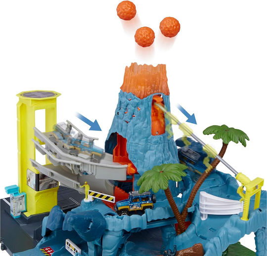 Mattel Matchbox Volcano Escape Πίστα για 3+ Ετών