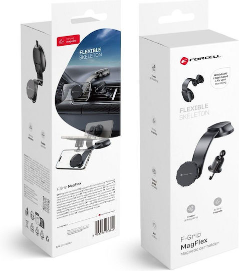 Forcell Auto Handyhalterung mit Magnet Schwarz