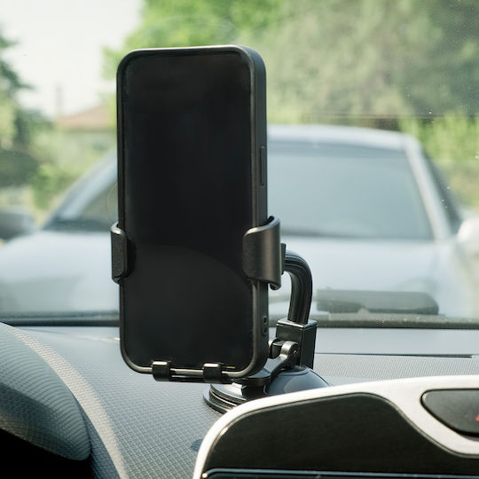 Cartech Gravity Auto Handyhalterung mit verstellbaren Haken Schwarz