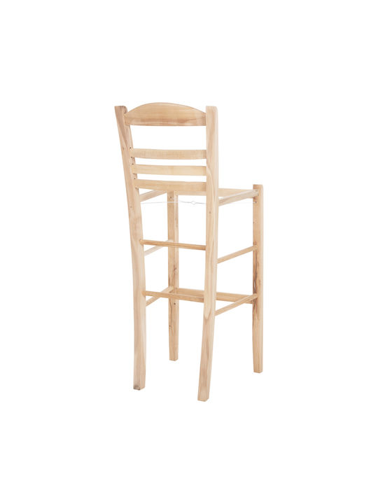 Wooden Garden Stool Outdoor Beech 40.5x39x104cm