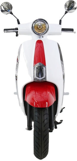 WheelnWater Ηλεκτρικό Scooter Αυτονομίας 140km Καφέ Χρώμα