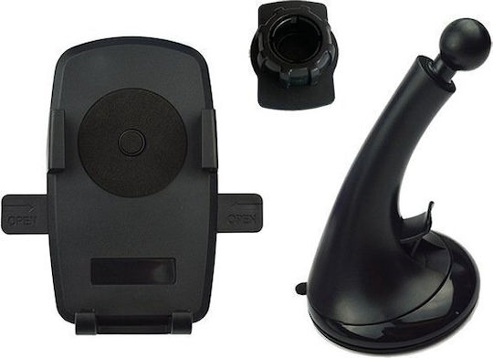 Auto Gs Car Mobile Mount with Adjustable Hooks Black
