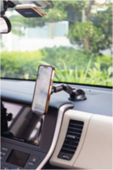Cartech Βάση Κινητού Αυτοκινήτου με Μαγνήτη Μαύρη