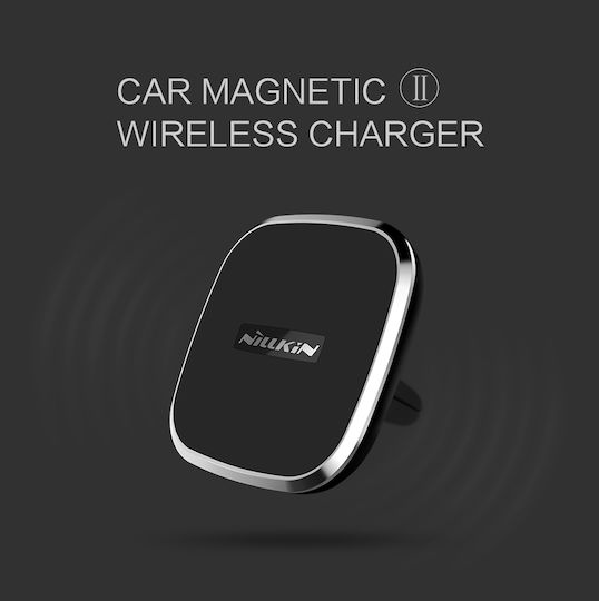Nillkin Car Magnetic QI Wireless Charger II Car Mobile Mount with Magnet and Wireless Charging Black