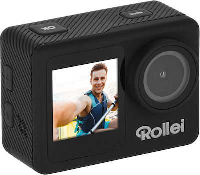 Rollei D2Pro Action Camera HD (720p) Υποβρύχια (με Θήκη) με WiFi Μαύρη με Οθόνη 2"