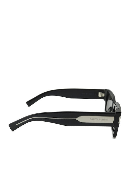 Ysl Unisex Ochelari de soare cu Negru Cadru și Negru Lentilă SL 572 001