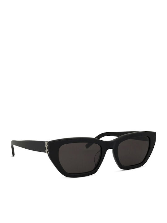 Ysl Unisex Ochelari de soare cu Negru Cadru și Negru Lentilă SL M127/F 001