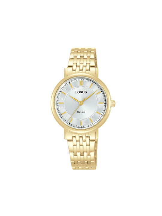 Lorus Watch Battery with Gold Metal Bracelet