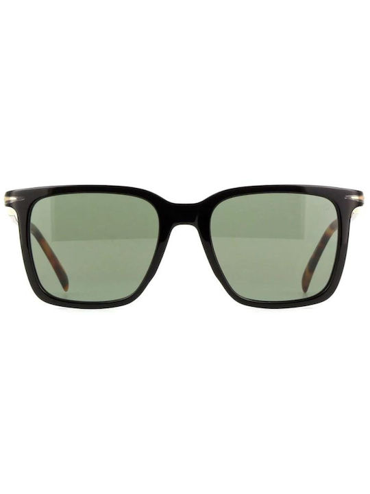 David Beckham Db Unisex Γυαλιά Ηλίου με Μαύρο Σκελετό και Μαύρο Φακό