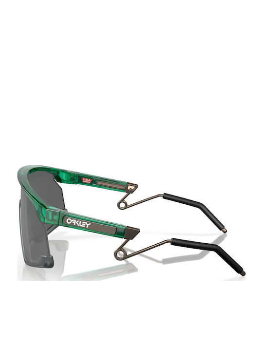 Oakley Γυαλιά Ηλίου Πράσινα με Κοκκάλινο Σκελετό Oakley Γυαλιά Ηλίου Πράσινα με Κοκκάλινο Σκελετό