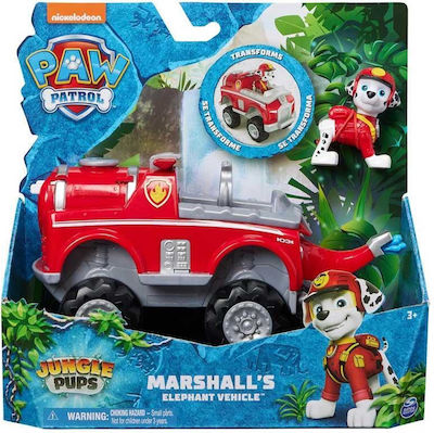 Spin Master Αυτοκινητάκι Paw Patrol Jungle Themed Vehicle Marshall