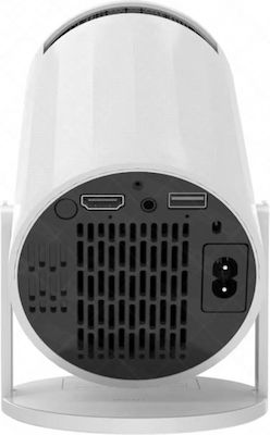 Volto Fire 502 Pro Mini Mini Projector HD LED Lamp Wi-Fi Connected with Built-in Speakers White