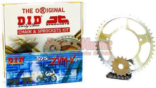 DID Kette & Ritzel-Kit (17-40-530ZVMX) für Suzuki GSX-R 1300 Hayabusa 2002-2007