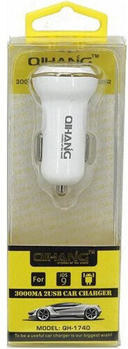 QIHANG QH-1740 Încărcător Auto 3A Încărcare Rapidă cu un Port: 1xUSB Alb Culoare