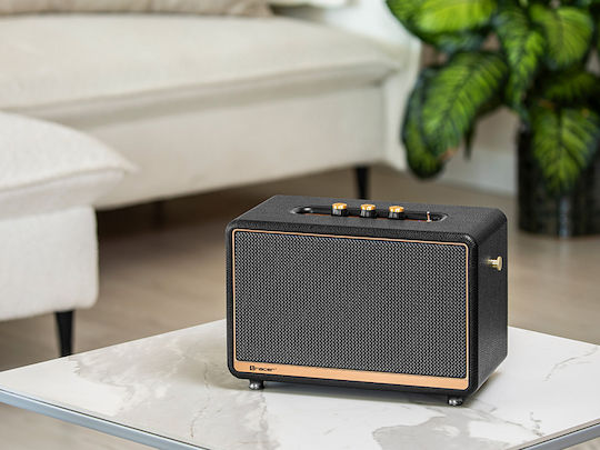 Tracer M45 TWS Αδιάβροχο Ηχείο Bluetooth 45W με Ραδιόφωνο και Διάρκεια Μπαταρίας έως 14 ώρες Μαύρο