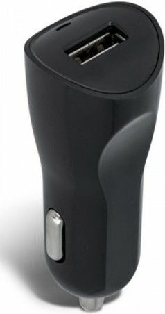 Setty USB car charger 1A Auto-Ladegerät 1A mit einem Anschluss: 1xUSB Schwarz Farbe
