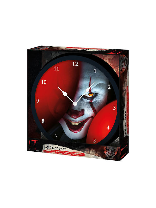 Pyramid International Pennywise Wall Wall Clock Plastic Multicolour