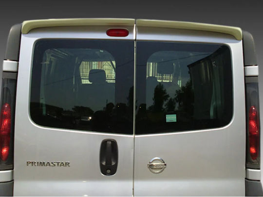 Motordrome Car Rear Spoiler Roof from Polyurethane Nissan Primastar Double Door 2001-2014