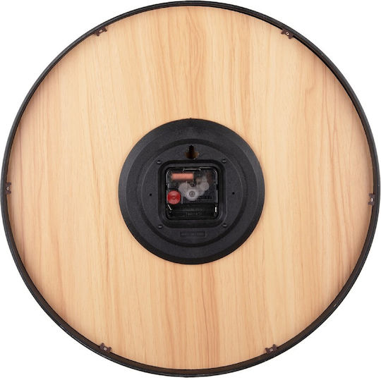 Karlsson Pure Стенен часовник Walnut Ø40см