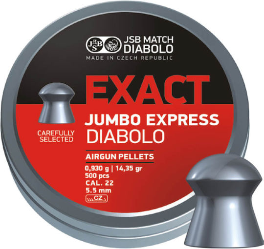 Jsb Exact Jumbo 5,52mm 500 Express 0,93gr 14,35g