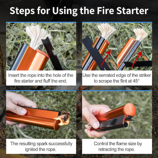 Multifunctional Fire Sparkler Kit & 7-in-1 Multi-Tool