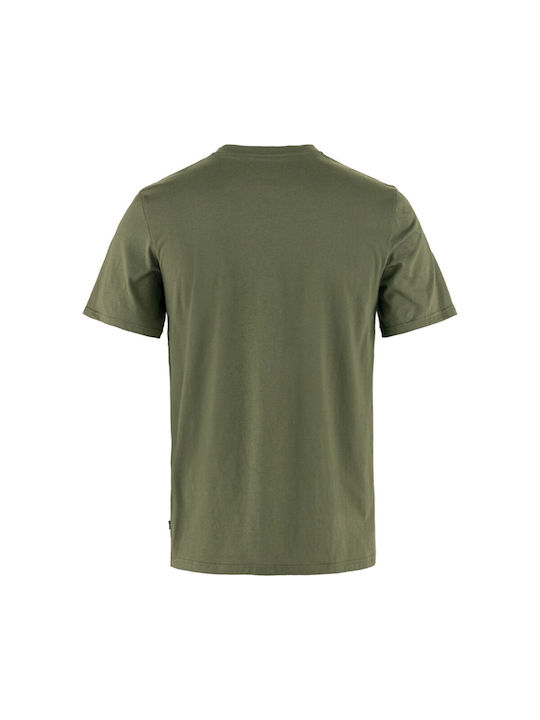 Fjallraven Men's Athletic T-shirt Short Sleeve Green