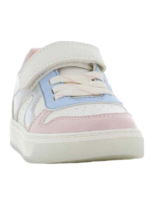Kinder Sneakers Anatomisch mit Klettverschluss Weiß