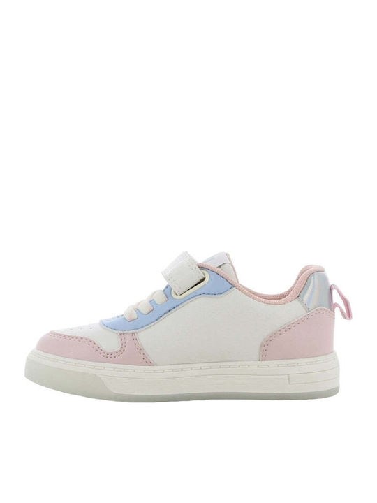 Kinder Sneakers Anatomisch mit Klettverschluss Weiß