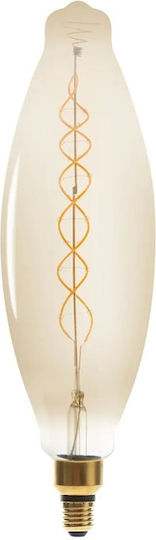 Atmosphera Edison Almond Λάμπα LED 4W για Ντουί E27 Πορτοκαλί 250lm