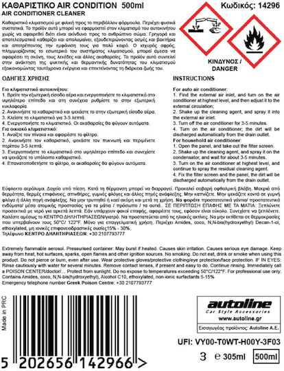 Flamingo A/C Reiniger Spray zur Autoklimaanlagenreinigung 500ml