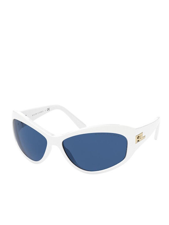 Ralph Lauren Damen Sonnenbrille mit Weiß Kunststoff Gestell PH8179 579380