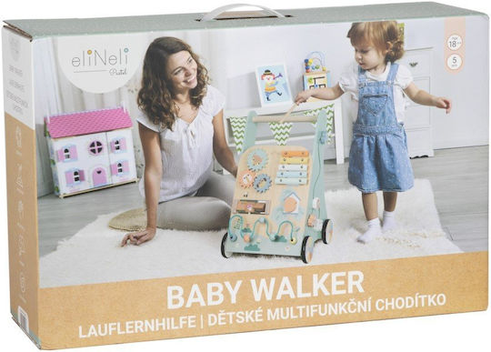 Eli Neli Animal Baby Walker for 12+ Months with Sounds Multicolour
