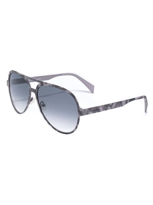 Italia Independent Men's Sunglasses with Gray Plastic Frame 0021.096.000