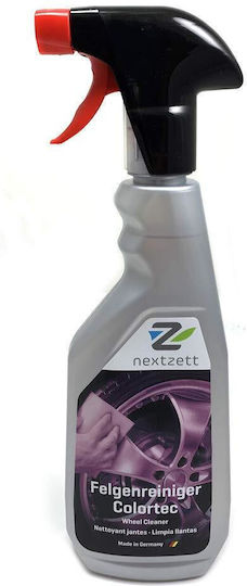 Nextzett Wheel Cleaner Colortec Spray Reinigung für Felgen Auto 500ml