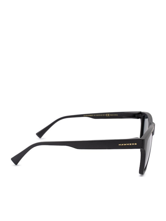 Hawkers One LS Men's Sunglasses with Brown Tartaruga Plastic Frame and Gray Polarized Lens HKRS4060