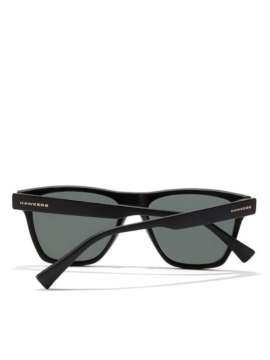 Hawkers One LS Men's Sunglasses with Brown Tartaruga Plastic Frame and Gray Polarized Lens HKRS4060