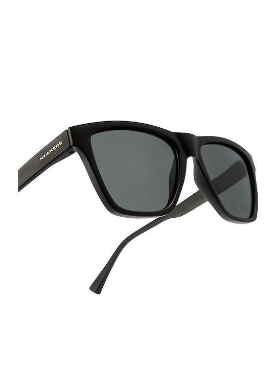 Hawkers One LS Men's Sunglasses with Brown Tartaruga Plastic Frame and Gray Polarized Lens HKRS4060