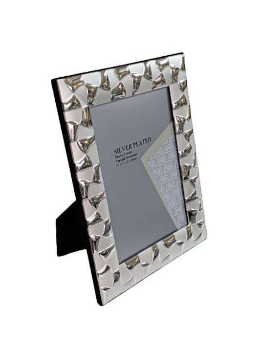 Karvounis Silver Plated Picture Frame with Black Border