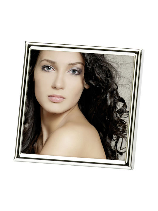Walther Chloe Silver Photo Frame with Gray Frame