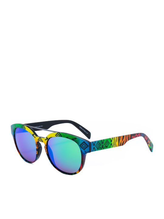 Italia Independent Women's Sunglasses with Multicolour Frame and Multicolour Lens