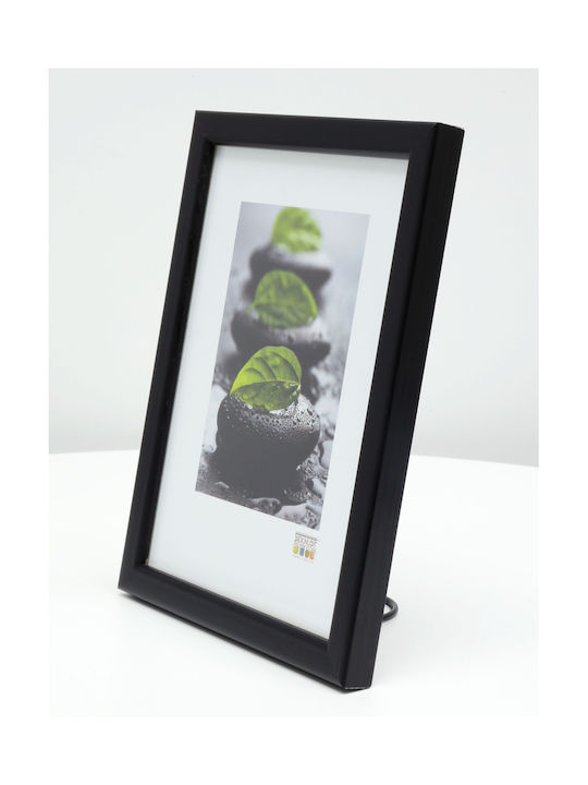 Deknudt Wooden Photo Frame with Black Frame S41JL2 21.0x29.7